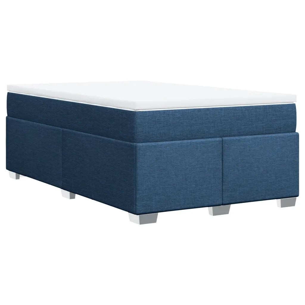 Giroletto a Molle con Materasso Blu 120x190 cm in Tessuto 3285122