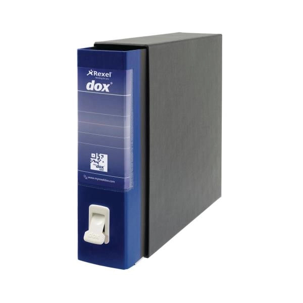 Rexel dox 2 registartore a leva formato a4+ blu - D26204