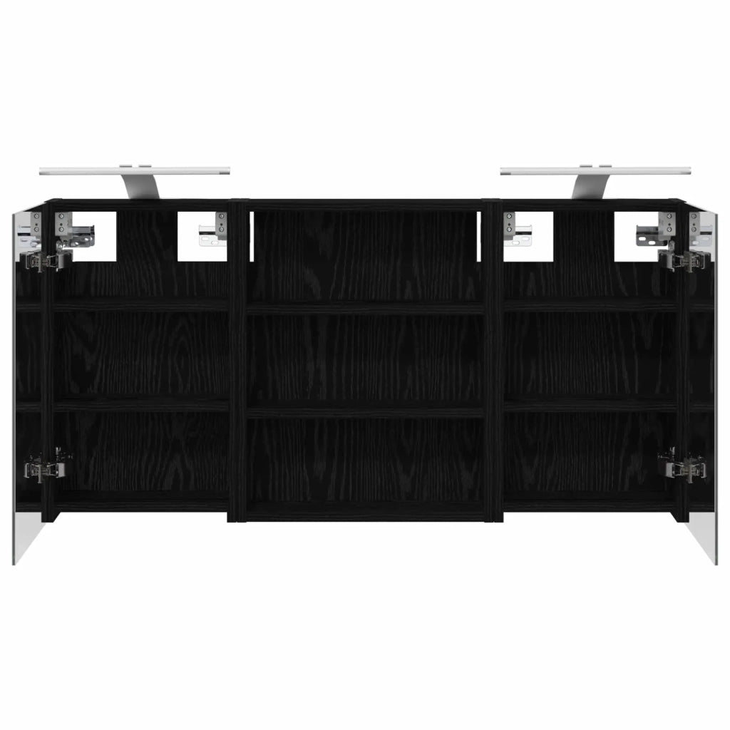 Set di Armadi da Bagno con lo scaffale 3 pcs 100 x 10,5 x 50 cm