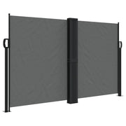 Tenda da Sole | Tenda parasole Laterale Retrattile Antracite 140x1200 cm