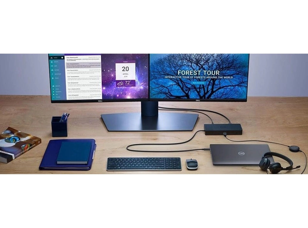 Docking Station Dell WD19S K20A001 USB-C HDMI 2xDisplayPort con Alimentatore 130W e Cavo - Ex Esposizione