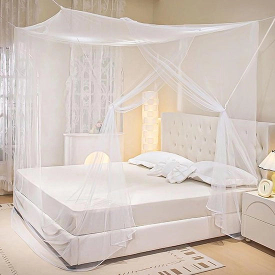 Tenda per letto - rete per zanzare - 200 x 200 x 180 cm