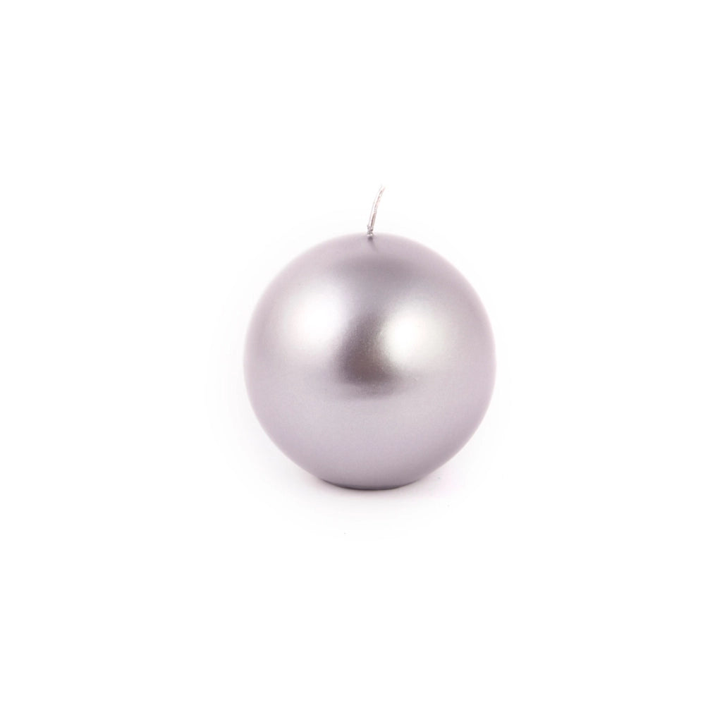 Candela sfera Mercury silver grey