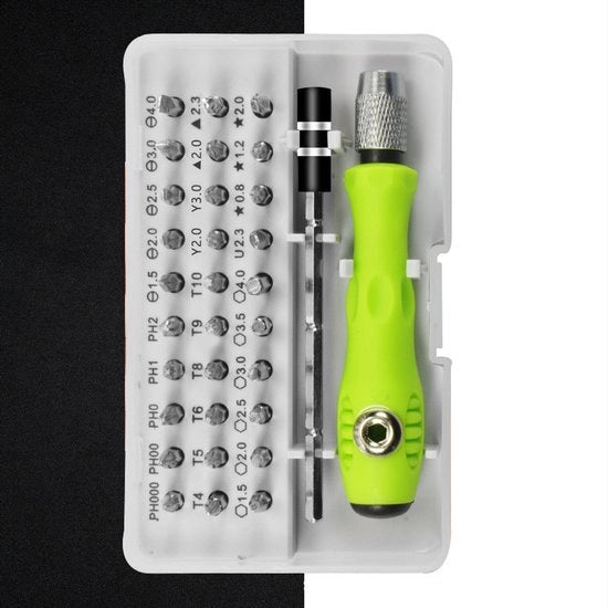 32-in-1 multifunzionale set di chiavi a bocca per auto, chiave a croce magnetica portatile per lavori di manutenzione in casa