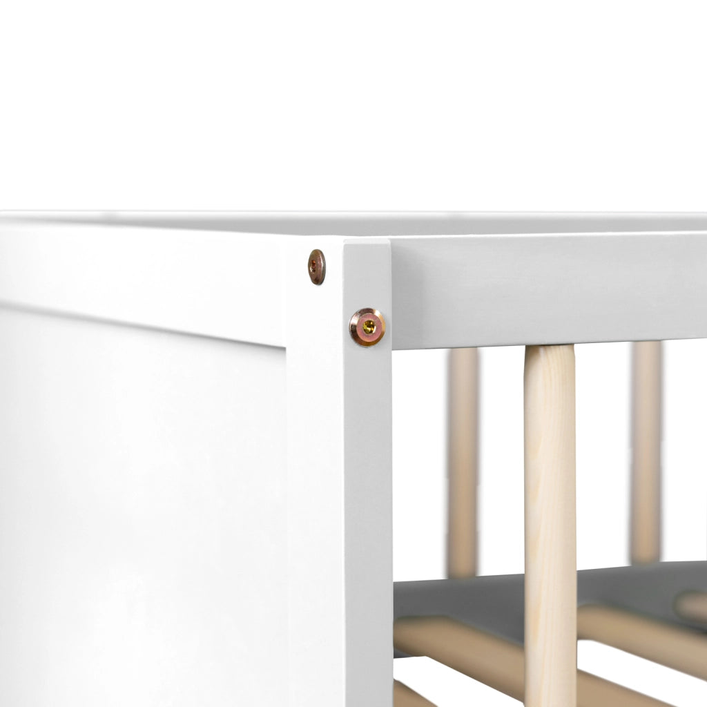 Letto per bambini 190x90cm bianco con cassetti ADAM