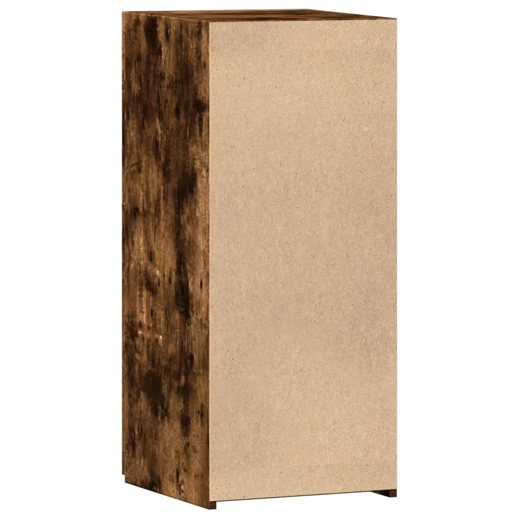 vidaXL Credenza Rovere Fumo 40x42,5x93 cm in Legno Multistrato