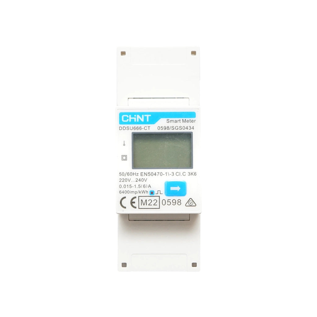 Contatore intelligente 220V Solax DDSU666-CT con trasformatore di corrente Split Core 200A/5A per inverter monofase Chint