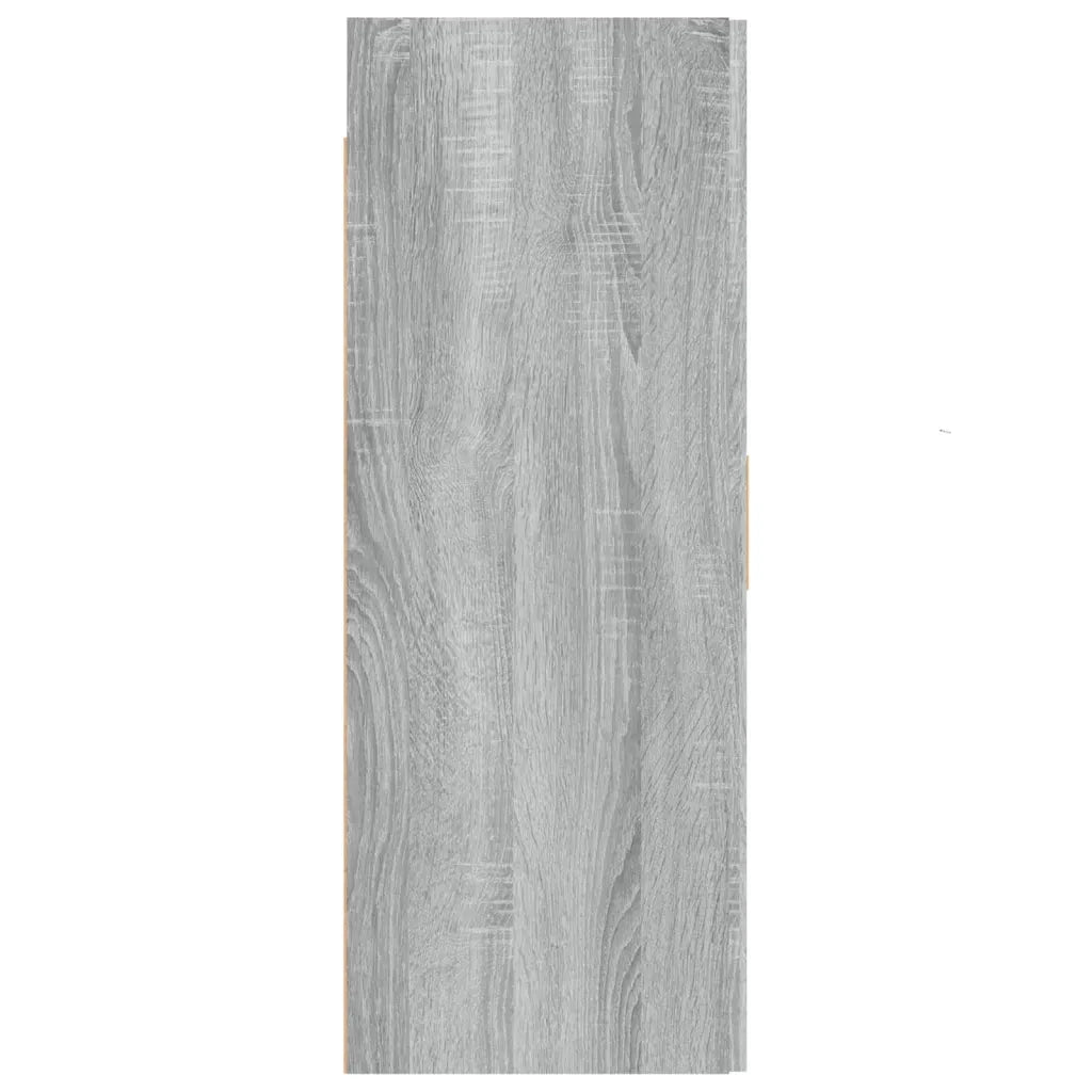 Armadietto Pensile a Parete Grigio Sonoma 69,5x34x90 cm CFW4133530
