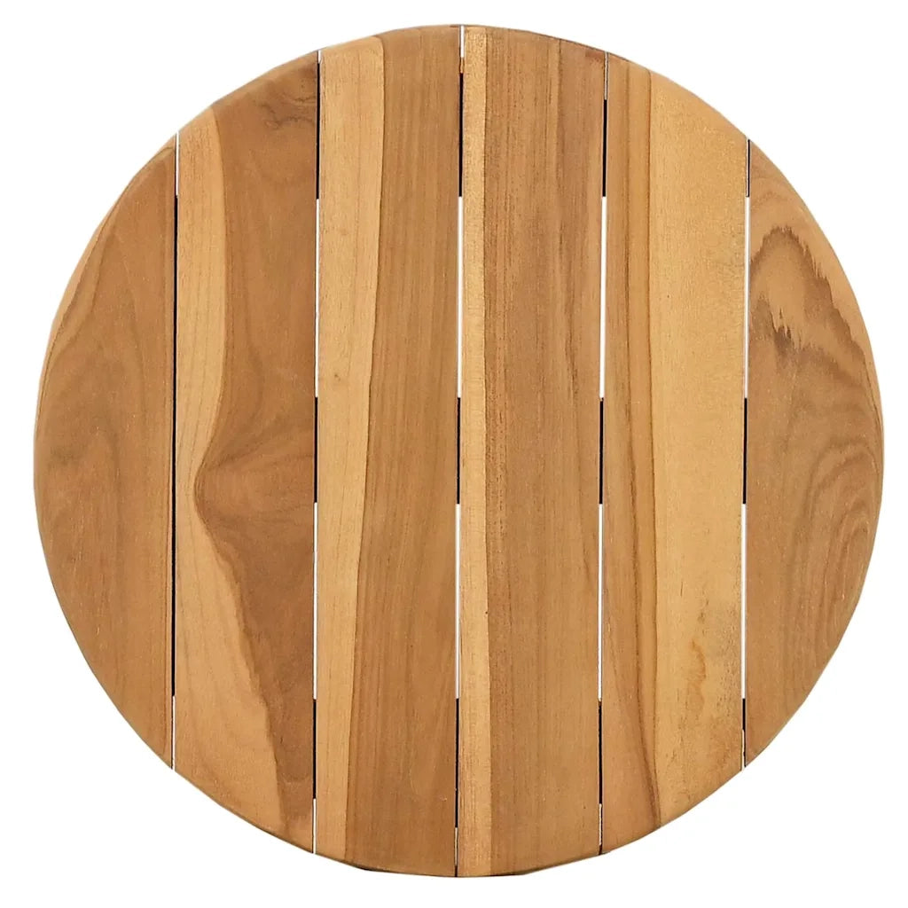 Tavolo laterale Marrone 40 x 40 x 41 cm Legno di teak solido 42006357