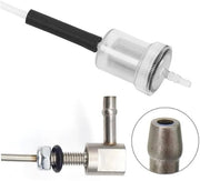 Kit di sostituzione per sistema di alimentazione benzina 18 pezzi - Set di connettori e valvole - Kit per Eberspacher/Webasto - Materiale di alta qualità plastica/metallo - Sostituzione di tubo di alimentazione benzina