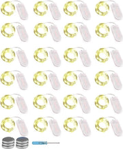 30 LED micro luci catena a batterie - 3 m filo di rame - catena di luci - luci festa - catene di luci acqua resistenti - fai da te - Natale - matrimonio - festa - festival - decorazioni