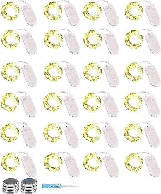 30 LED micro luci catena a batterie - 3 m filo di rame - catena di luci - luci festa - catene di luci acqua resistenti - fai da te - Natale - matrimonio - festa - festival - decorazioni