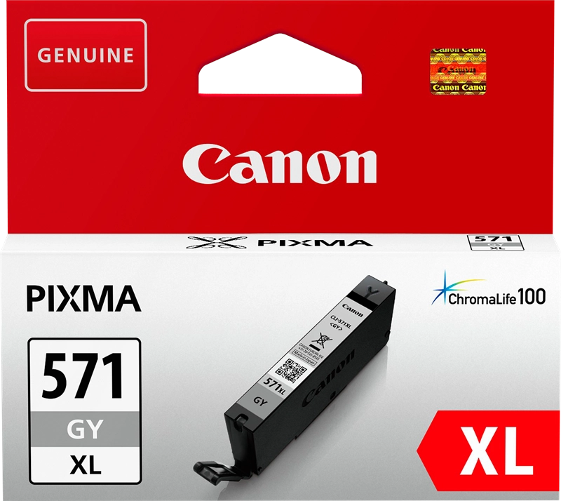 Canon Cartuccia d'inchiostro grigio a resa elevata CLI-571 GY XL