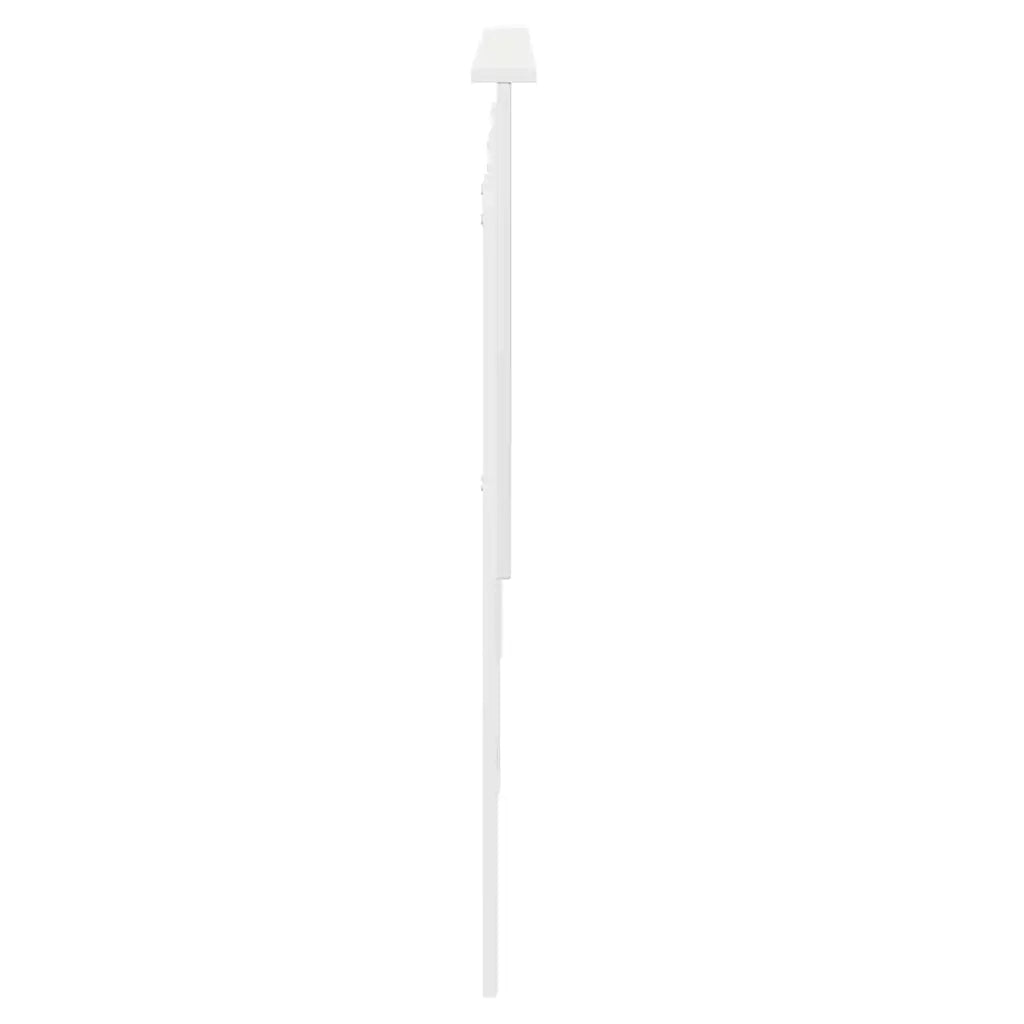 Testiera-Testata-Testiera Decorativa Bianco Lucido 180 cm Legno multistrato 977302