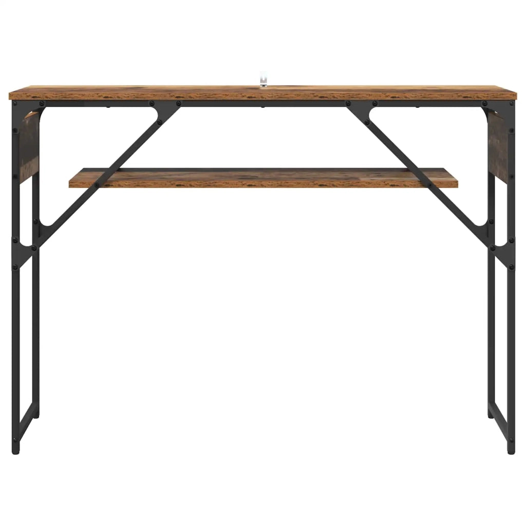 TavoloConsolle Legno vecchio 105x30x75cm Legno multistrato