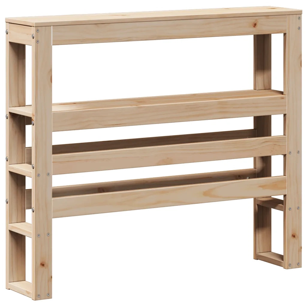 Letto per Anziani con Testiera 90x200 cm Legno Massello Pino 3305859