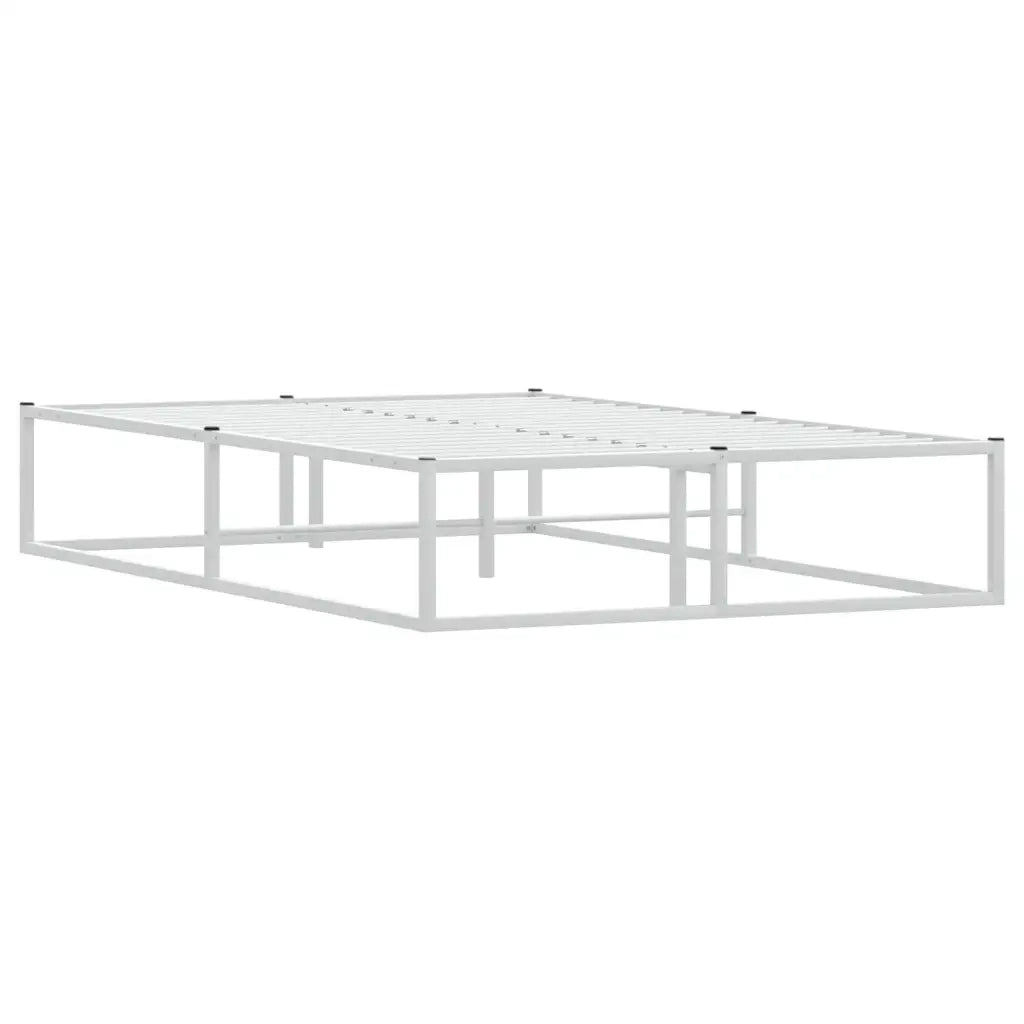 Giroletto senza Materasso Bianco 120x200 cm in Metallo 4017424
