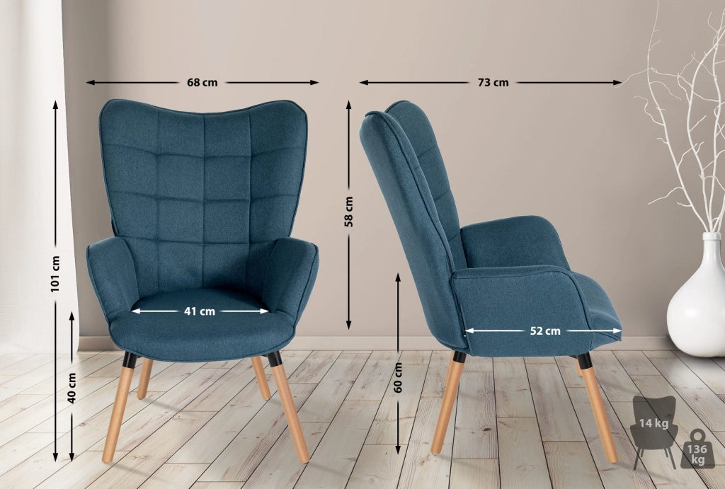 Sessel Garding Stoff