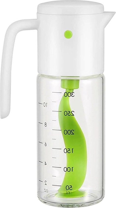 Bottiglia di 300ml/10fl oz per la preparazione di insalate con miscelatore a prova di fuga - Blender a vetro di borosilicato per dispenser.