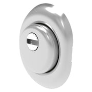 DEFENDER ANTITRAPANO PER SERRATURE Ø mm. 50 - finitura cromo satinato  - MOTTURA