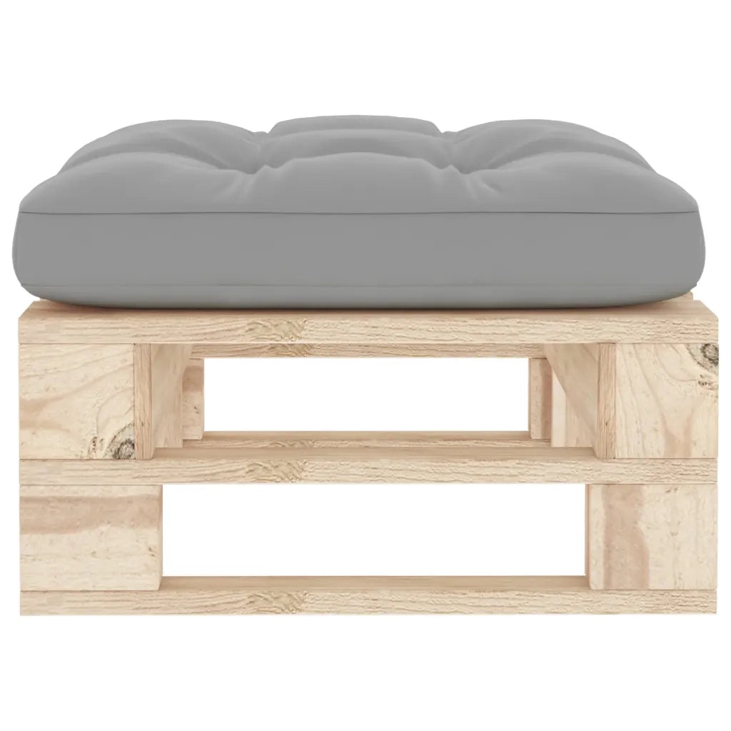Ottomana da Giardino Pallet in Legno di Pino Impregnato CFW6751084
