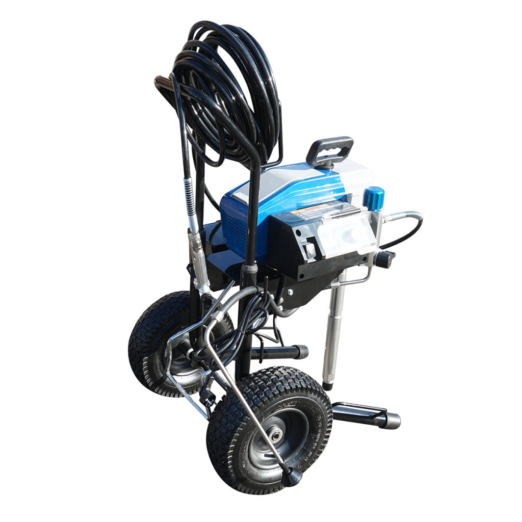Pompa professionale airless per vernice con pistone e motore brushless da 1,3 kW, 220 V, portata 2,4 l/min, ugello 517, pressione massima 227 bar M24H