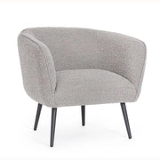 POLTRONA AVRIL GRIGIO BOUCLE'