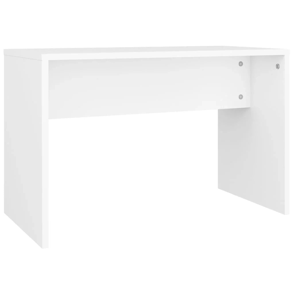 Set da toeletta con sgabello LED 60 x 40 x 140 cm legno ingegnerizzato bianco 02_0006250