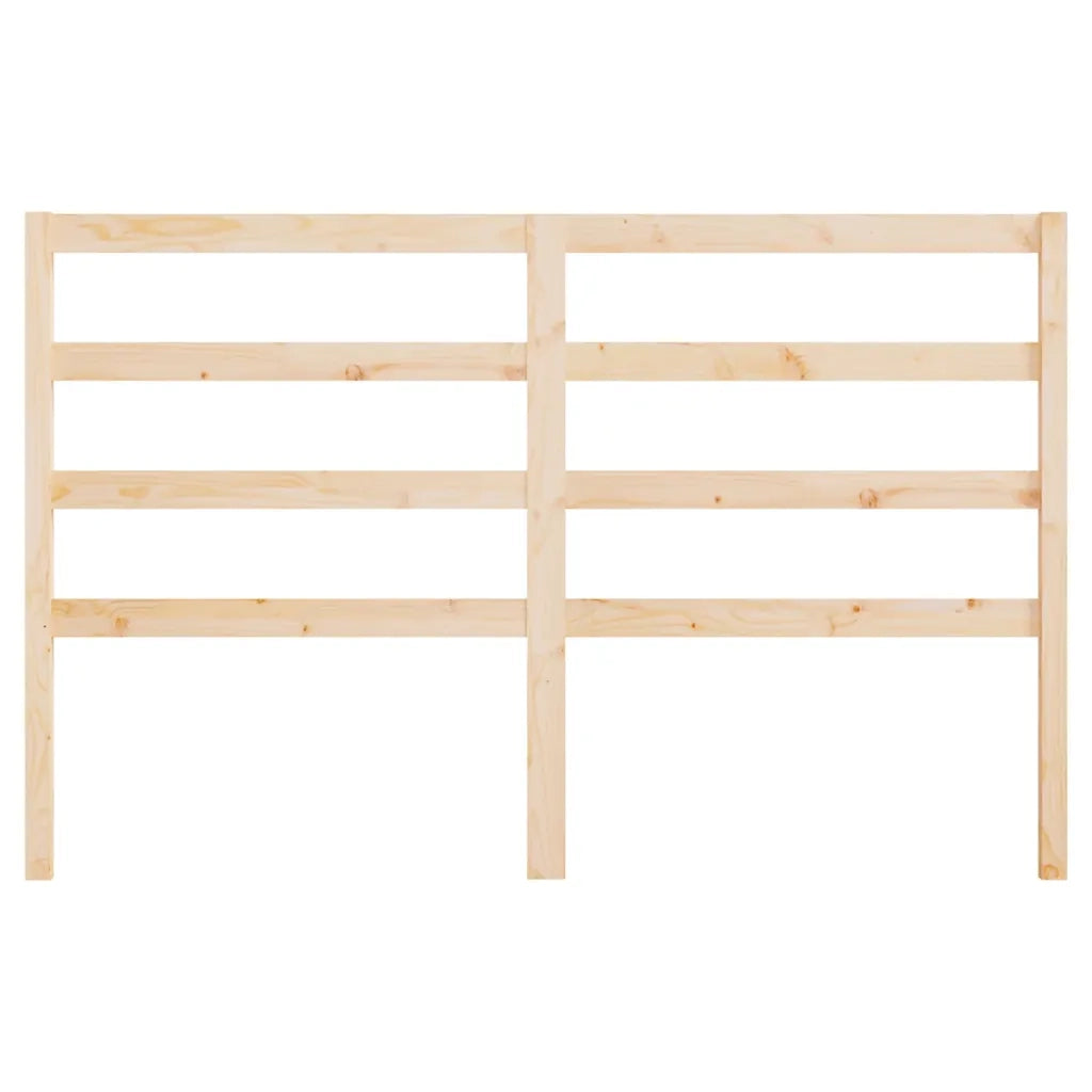 Testiera Letto 156x4x100 cm in Legno Massello di Pino
