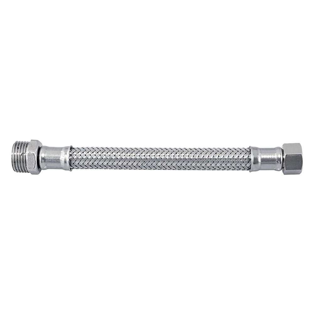 FLESSIBILE IN ACCIAIO INOX cm 30 M 3/8 x 3/8 F  - Senza Marca