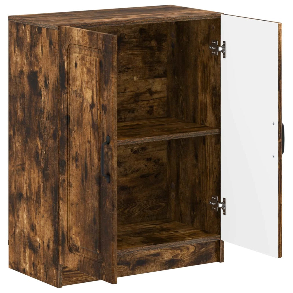 Mobiletto da Bagno UTRECHT Rovere Fumo 59,5 x 31 x 77 cm 897720