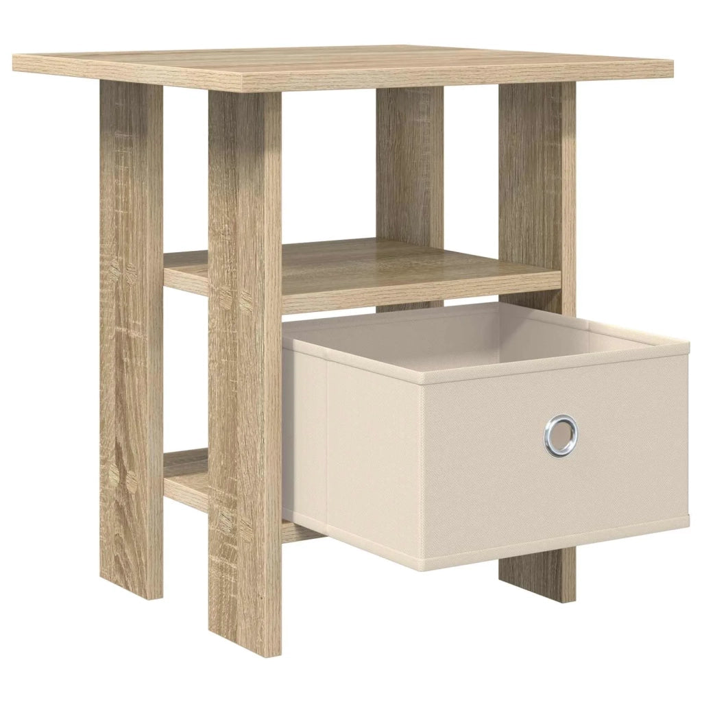 Comodino 2 pcs Rovere Sonoma 41 x 40 x 45 cm Legno multistrato