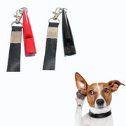 Strumento di addestramento per cani in plastica - Flauto per cani e cavalli - 2 pezzi - Portatile e silenzioso - Adatto per cani e cavalli - 9,1
