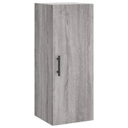 Armadietto a Muro | Mobile a Parete Grigio Sonoma 34,5x34x90 cm