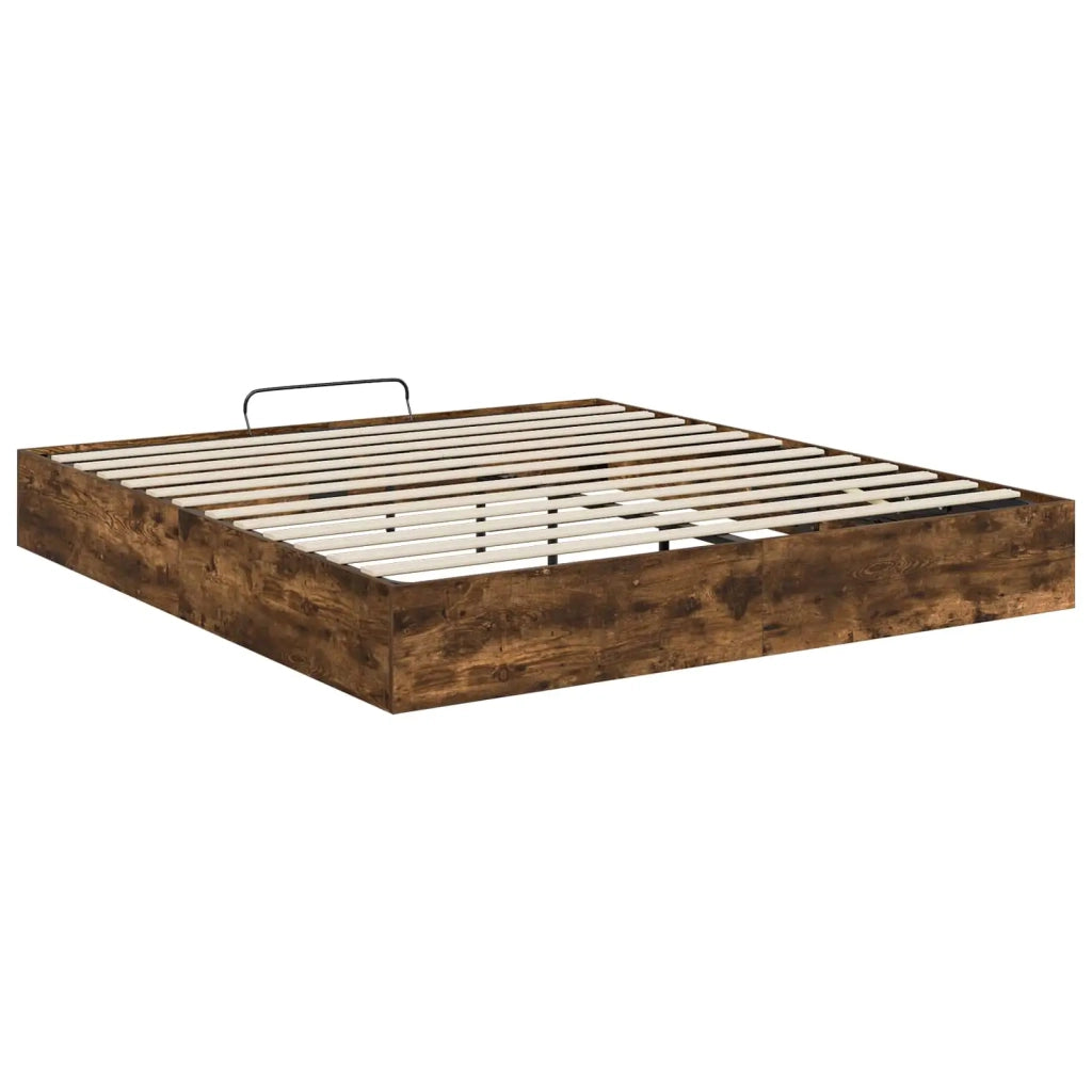 Letto ottomano Quercia Affumicata 203 x 160 x 25 cm 3409217