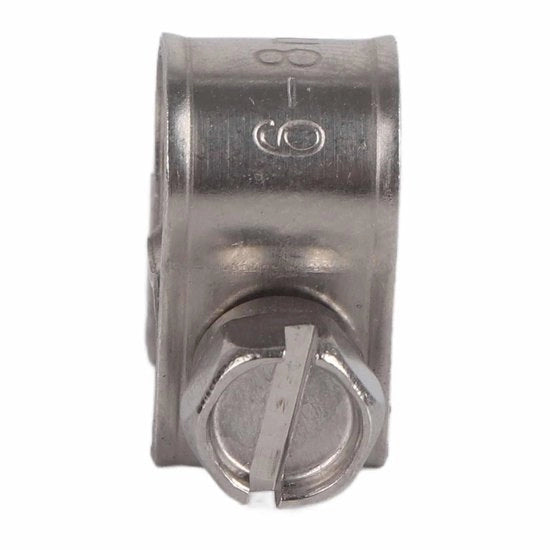 Assortimento di Pijpklemmen in Acciaio Inossidabile - Slangklemmen RVS - Klemme Slinga Adattabile - 10 Pezzi - Adatto per Slangi - Acciaio Inossidabile