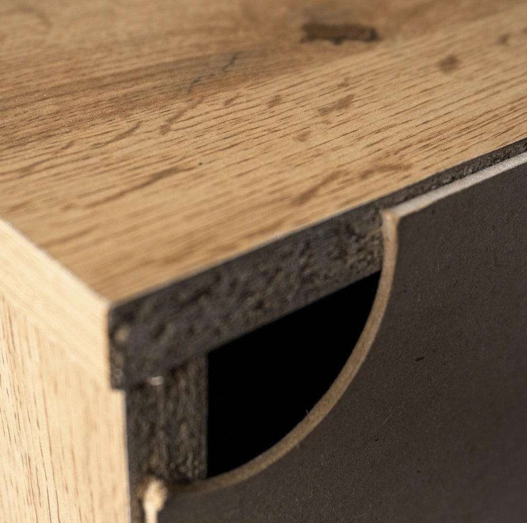 Scarpiera in legno con 5 ripiani e ante, 80,5x35x109,5 cm