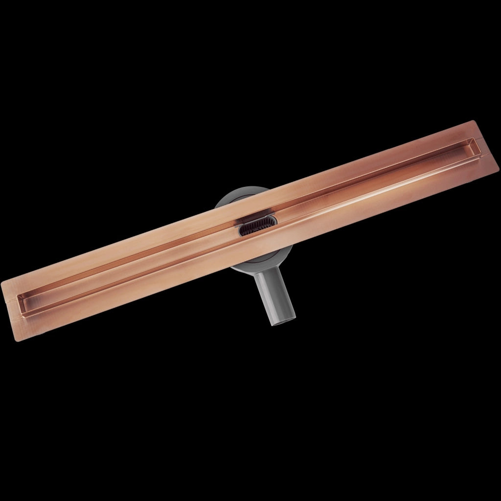 Scarico Lineare Rea Neox Slim Pro Brushed Copper 90