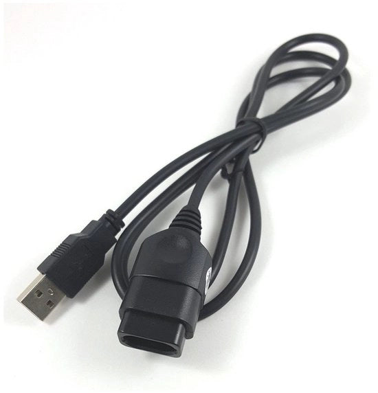 Adattatore Converter per Controller PC USB - Adattatore per Xbox Controller PC - Nero - Plug and Play - Supporta Tutte le Funzioni - Per Giocare