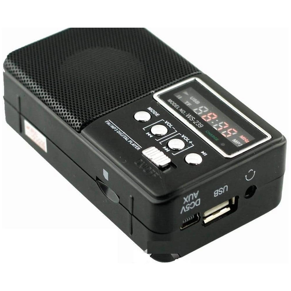 Trade Shop - Speaker Wireless Bluetooth Ricaricabile Altoparlante Radio Fm Portatile Q-y7000 -