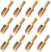 Lettiera a 12 parti per spezie, cucchiaio in legno massello, accessori da cucina, cucchiaio in legno artigianale, cucchiaio per il bagno, cucchiaio in legno per il sale, cucchiaio in legno per il condimento