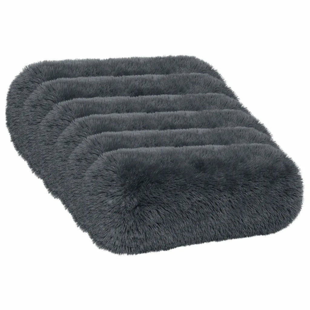 Cuscino con cuscino HEERLEN 6 pz Antracite Fleece PV 930204