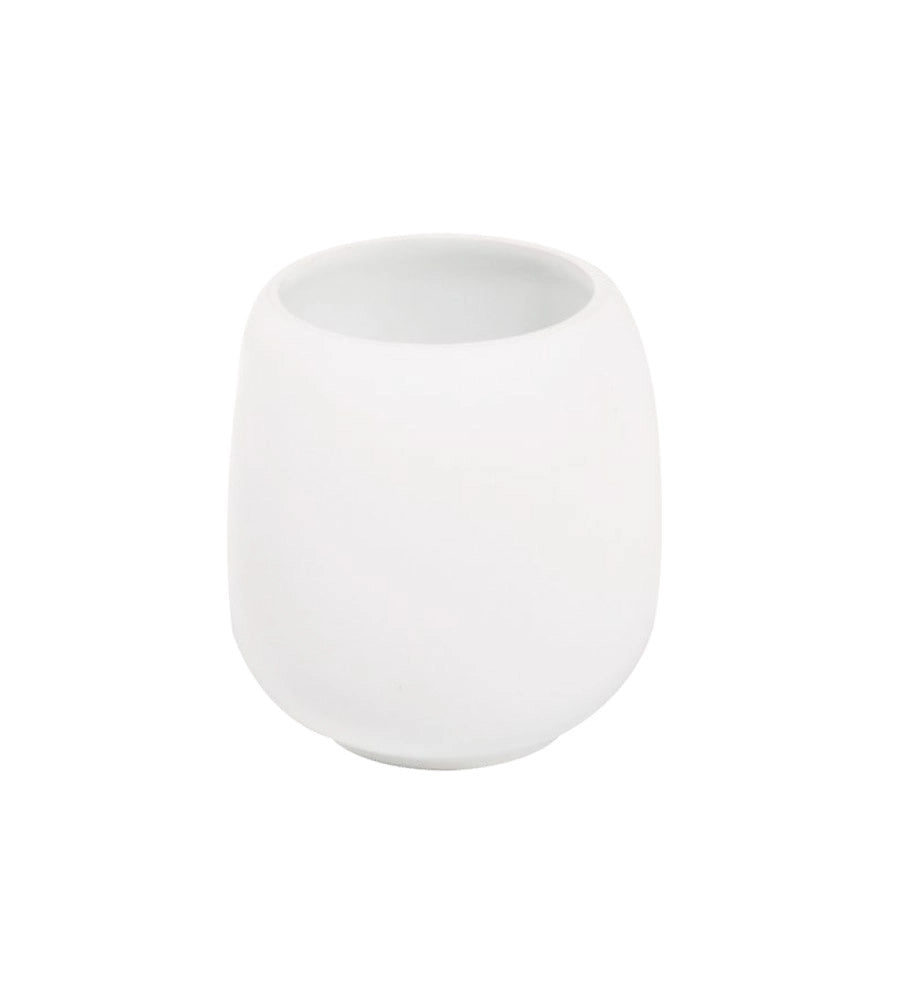 Porta Spazzolini da Denti Afra Accessori Bagno Moderno Bicchiere Metaform Tonalità: Bianco