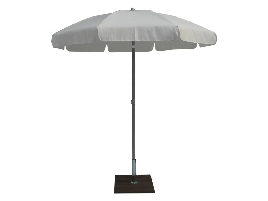 Ombrellone da Giardino Ø2 m Palo Ø33 mm in Acciaio Maffei Borgo Bianco