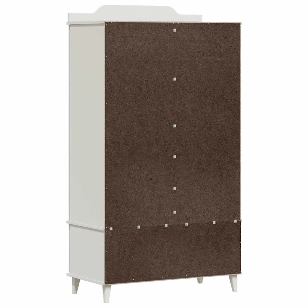 Armadio con Lavagna con cassetto ROROS Bianco 90 x 45 x 165 cm CFW8979803