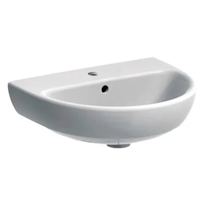 Lavabo sospeso Geberit 55 cm in ceramica bianco  Selnova