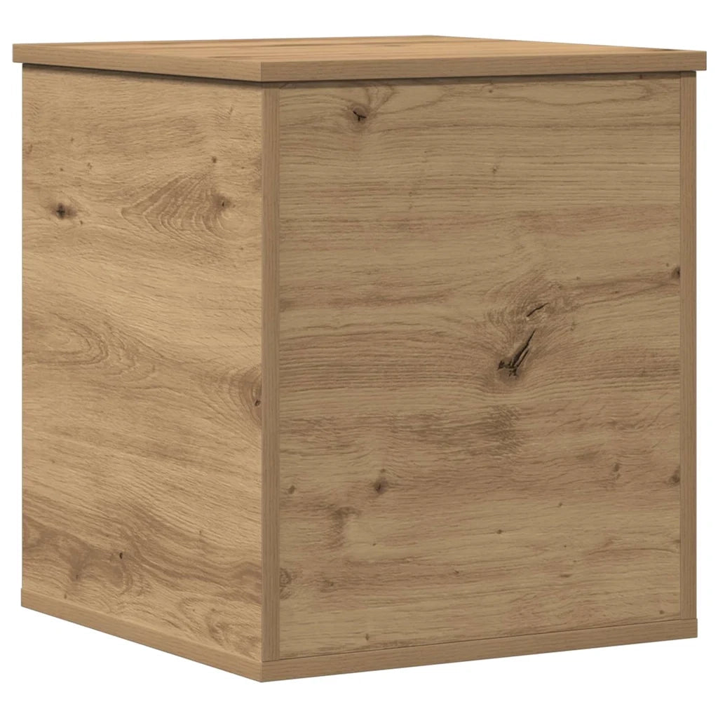 Scatola di Stoccaggio Rovere artigianale 40 x 42 x 46 cm CFW1539915