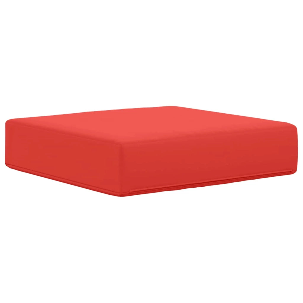 Cuscino da Sedia Esterno Rosso 40 x 40 x 8 cm 100% Poliestere