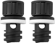 Sostituzione Placca di Scarico - 2 Pezzi - Diametro 33 mm - Lunghezza 60,5 mm - Materiale Sostituzione ABS+Silicone - Incluso Gommino di Protezione