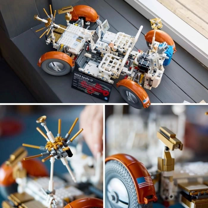 LEGO Technic 42182 Veicolo per l'esplorazione lunare Apollo della NASA - Rover spaziale LRV per adulti
